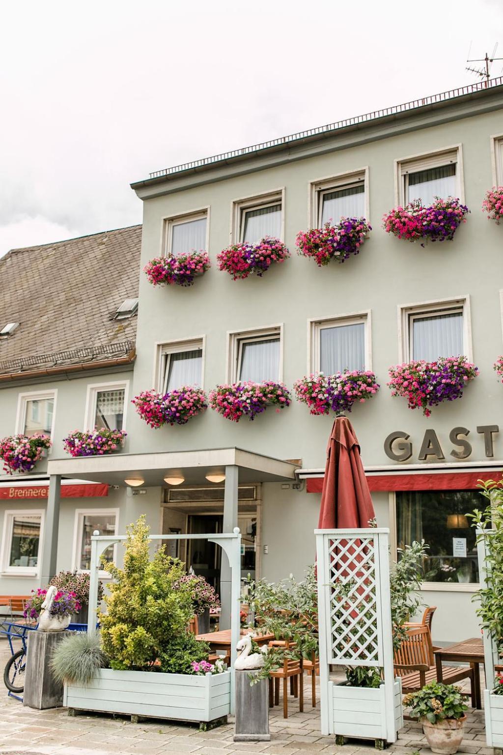 Hotel Brauereigasthof Schwanenbraeu Ebermannstadt Eksteriør billede